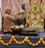 Uttar Bharat Yatra 2025 - Surat Camp, Day 3 - (07 March 2025) - Vist to Shri Bhairavanath Mandir, Tapti River, Bhairav Village, Shri Devi Pujana, and Sabha